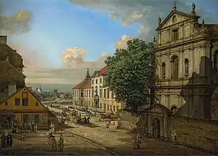 Rue Długa, Bernardo Bellotto,1777.