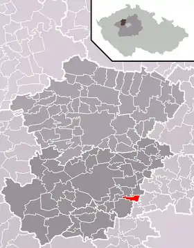 Localisation de Běloky