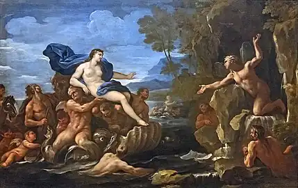 Acis et Galatée par Luca Giordano