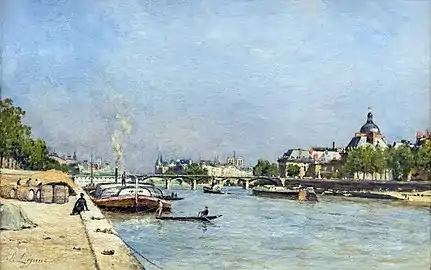 Paris, le pont des Arts,Fondation Bemberg Toulouse
