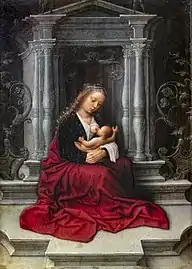 Vierge à l'Enfant par Adriaen Isenbrant
