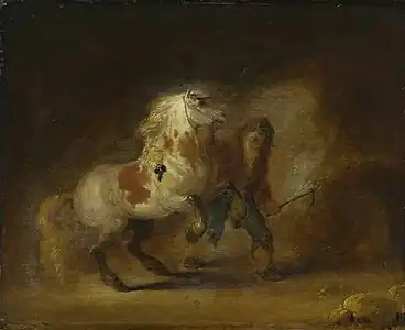 Cheval et palfrenier, Munich, Bavarian State Painting Collections&nbsp;(en).