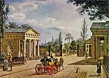 Porte de Potsdam, 1820