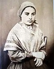 Bernadette Soubirous, de Lourdes.
