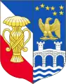 Blason des Bernadotte depuis 1908.