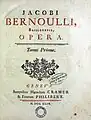 Opera, vol 1, 1744
