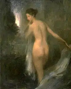 Nu de dos (vers 1890), musée des Beaux-Arts de Bordeaux.