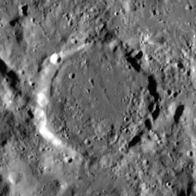 Image illustrative de l'article Berzelius (cratère)