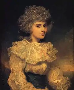 Lady Elizabeth Foster (Bess Hervey Foster)Sir Joshua Reynolds, 1787