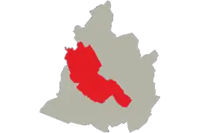 Localisation de Bierges