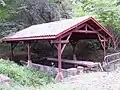 Le lavoir à l'ouest du village (août&nbsp;2010)