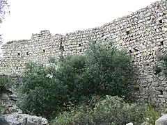 Château de Montbui&nbsp;(ca) (Catalogne).