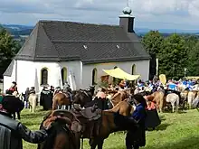 Le pèlerinage équestre en 2011