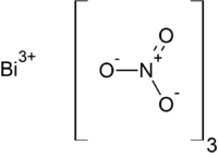 Image illustrative de l’article Nitrate de bismuth(III)