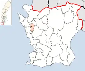 Localisation de Bjuv