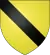 Alias du blason de Bénévent-l'Abbaye