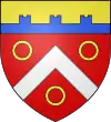 Blason de Vandeléville
