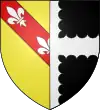 Blason de Vauconcourt-Nervezain