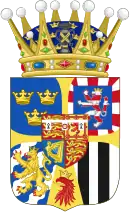 Armoiries de la princesse Louise, Duchesse de Scanie.