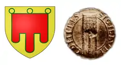 Blason de Guy II d'Auvergne