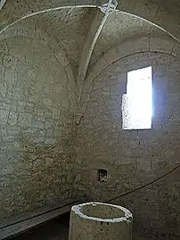 La chapelle sud avec croisée d'ogives