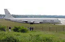 Photo d'un Boeing 707.
