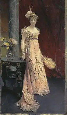Portrait de Daria de Beauharnais (1896), Saint-Pétersbourg, musée de l'Ermitage.