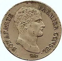 Écu de 5 francs l'an XI, Paris.