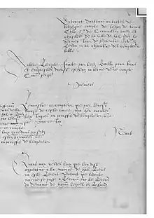 Extrait des comptes de la ville de Hal, Jehan Bonnot, chevalier, seigneur de Cormaillon. Bailly et chapelain de la ville de Hal.