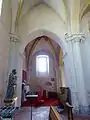3e&nbsp;travée, vue vers le sud.