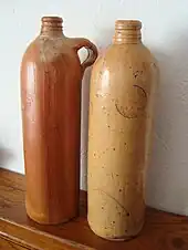 Bouillotte en grès.