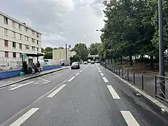 L'avenue en juillet 2023.