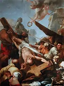 Le Crucifiement de saint Pierre (1643),Notre-Dame de Paris.