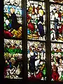Le vitrail nord datant de 1543.