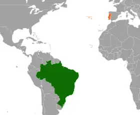 Brésil et Portugal