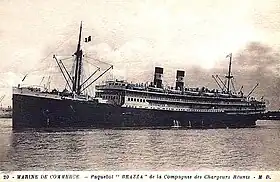 illustration de Brazza (paquebot)