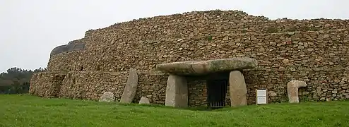Tumulus du Petit-Mont à Arzon.