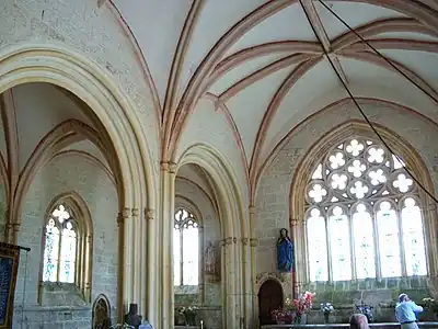 Vue intérieure partielle.