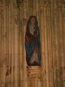 Statue de Notre-Dame de Tronoën.