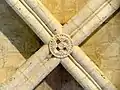 Clé de voûte de la 2e&nbsp;travée.