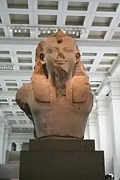Statue colossale d'Amenhotep III, vers -1370.