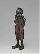 Acteur grotesque. Bronze, H. 10&nbsp;cm. IIe AEC-Ier EC. Met