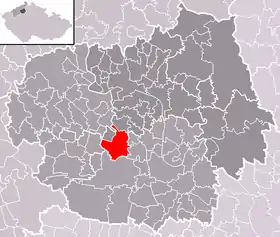 Localisation de Brozany nad Ohří