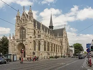 Église Notre-Dame du Sablon de Bruxelles.