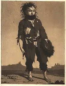 Ludwig Buchhorn, Le jeune mendiant