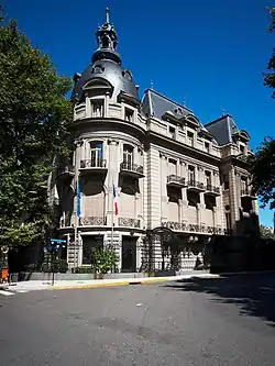 L'ambassade de France en Argentine, à Buenos Aires