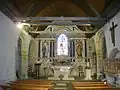 Chapelle Sainte-Anne : retable principal.