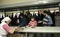Cantine du camp de Friedland, juin 1988
