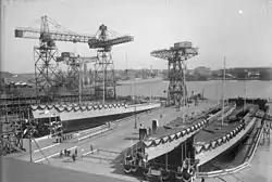 Construction de quatre torpilleurs en 1928