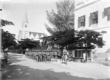 Polizeitruppe à Dar es Salam en 1906